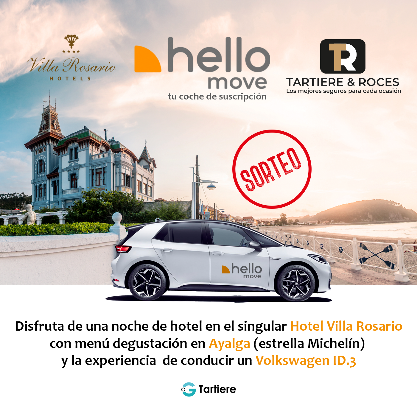 ¡Súper Sorteo! Disfruta la experiencia de conducir un Volkswagen ID.3 y mucho más